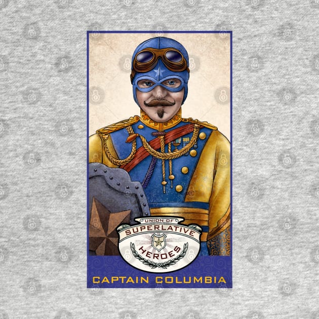 Captain Columbia by ChetArt